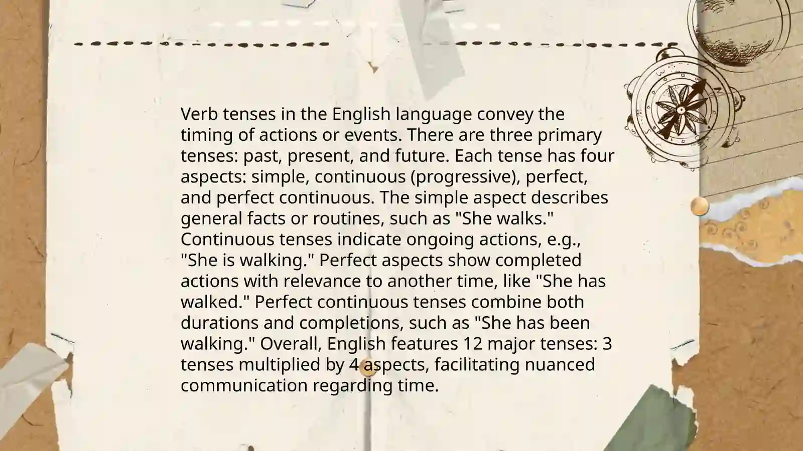 Grammatical structures in communication 4