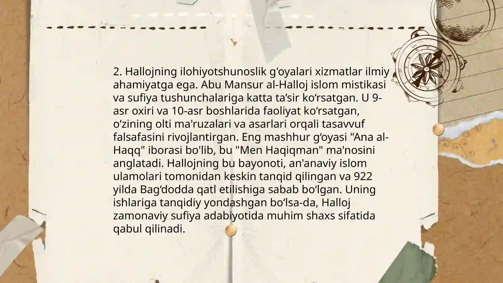 Mansur Halloj ta'limoti 4