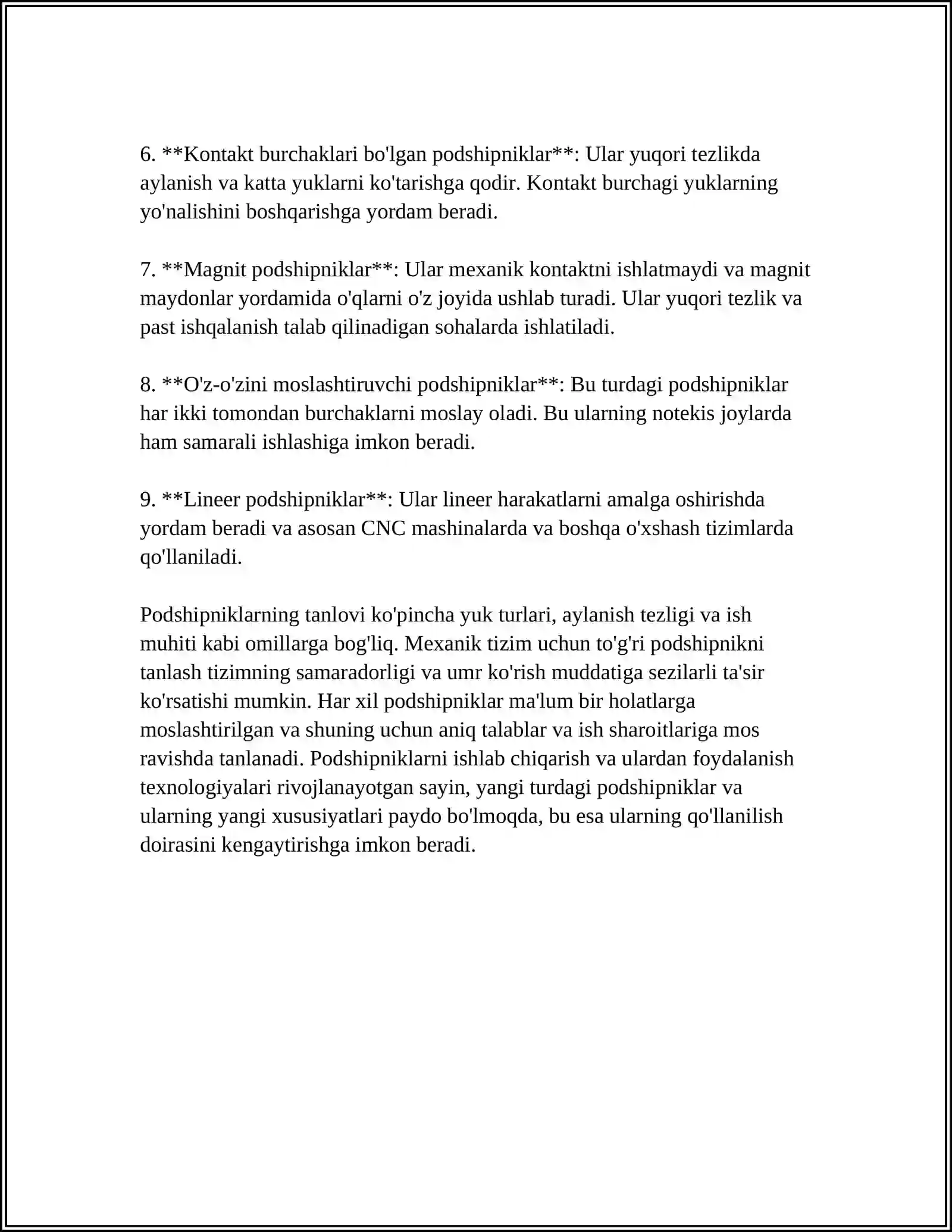 PODSHIPNIKLAR 4