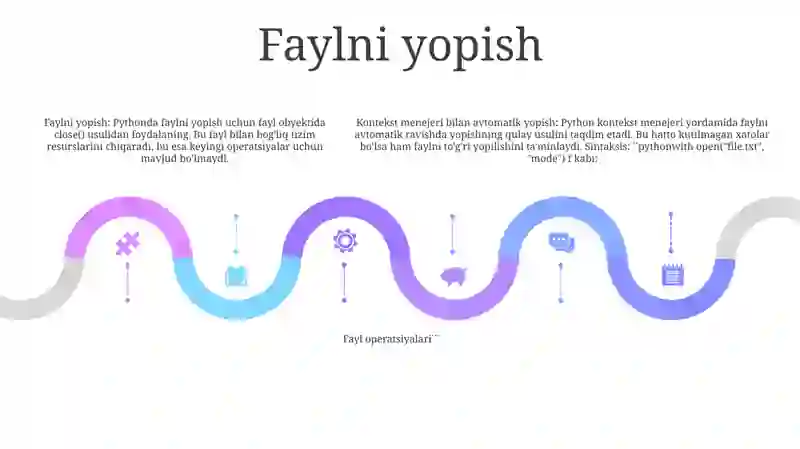 Pythonda Fayllar Bilan Ishlash 4
