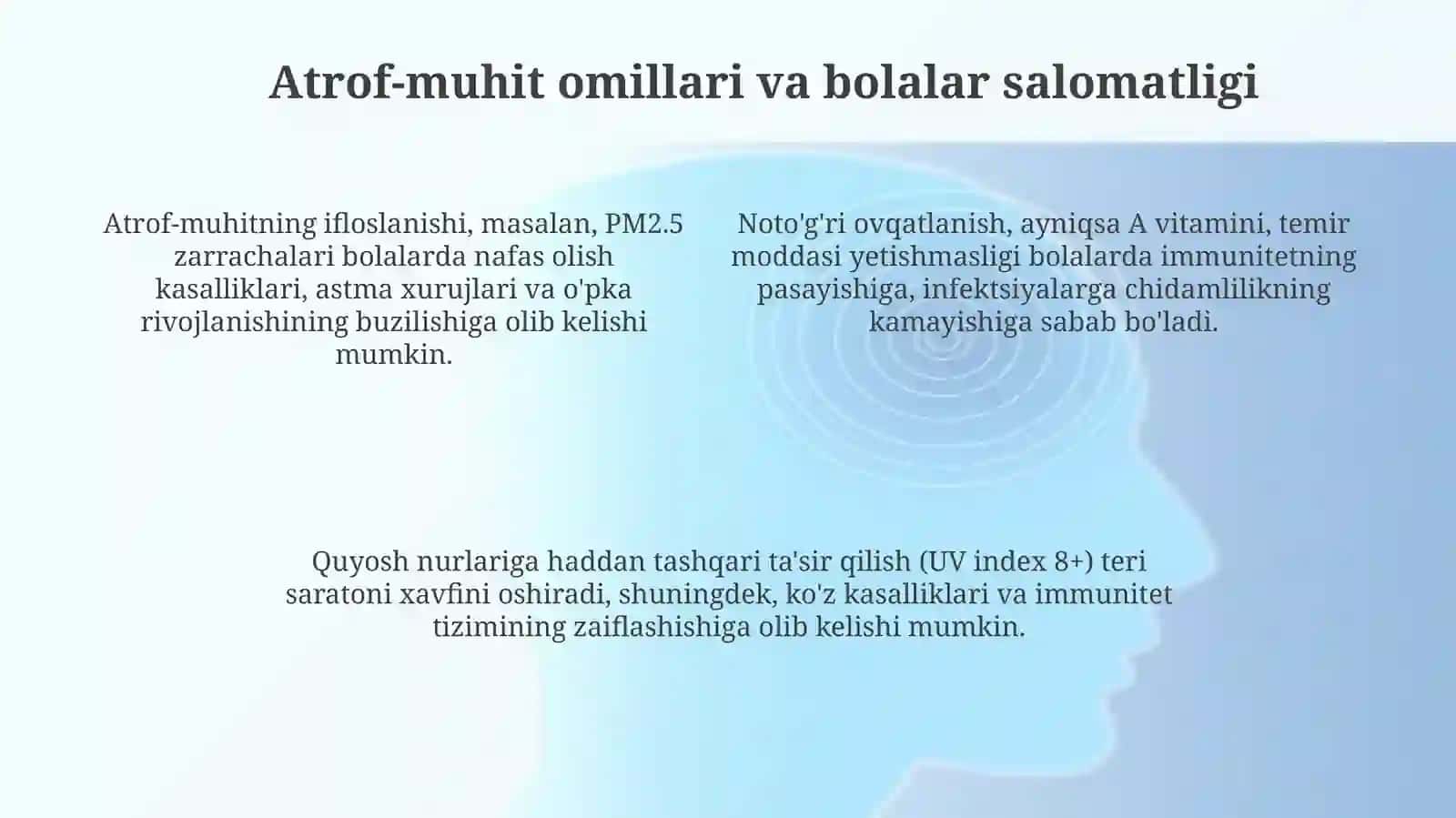 Bolalar organizmini to‘g‘ri rivojlanishida tashqi muhitning roli 4