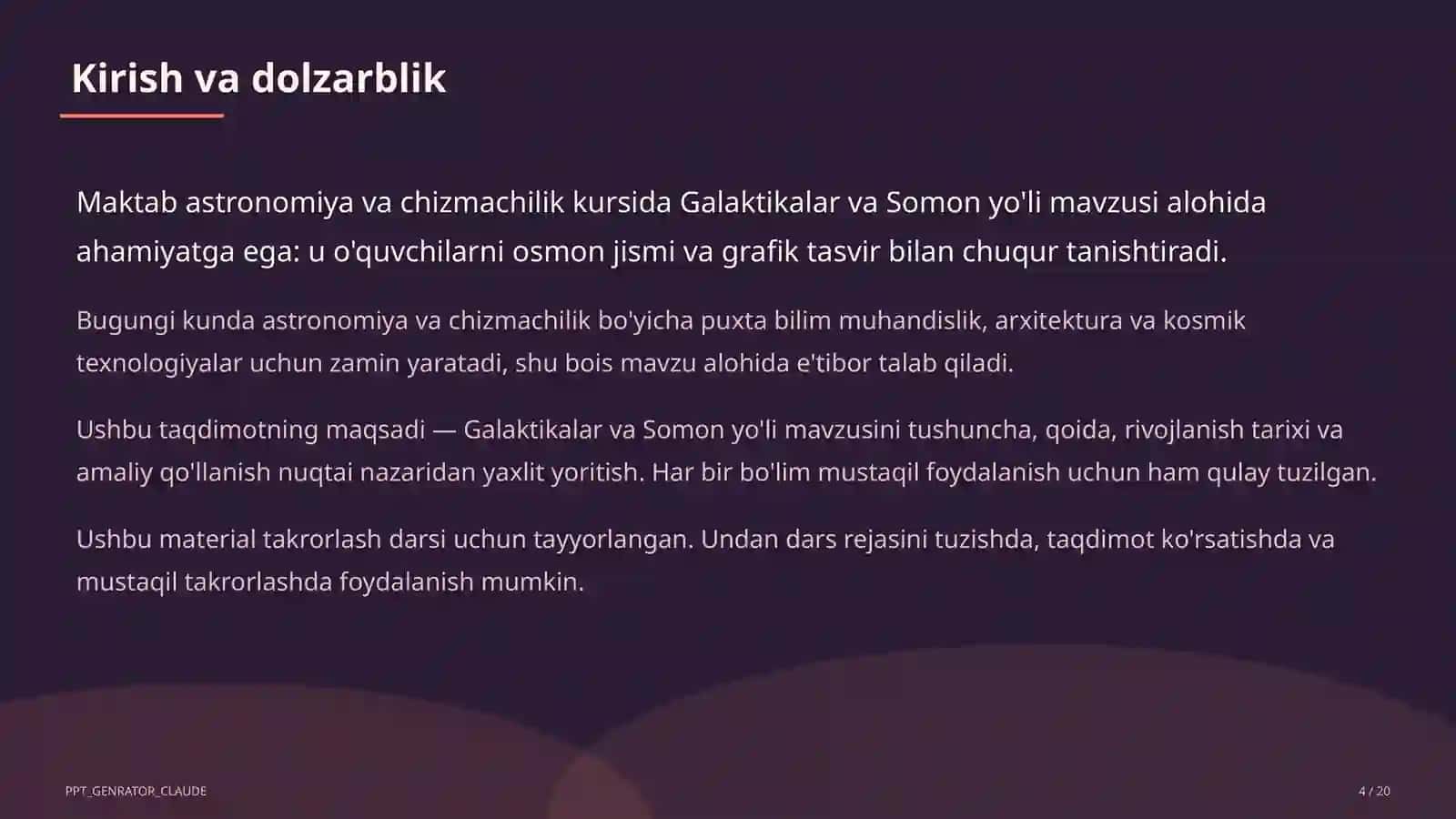 Galaktikalar va Somon yo'li (11-sinf) 4
