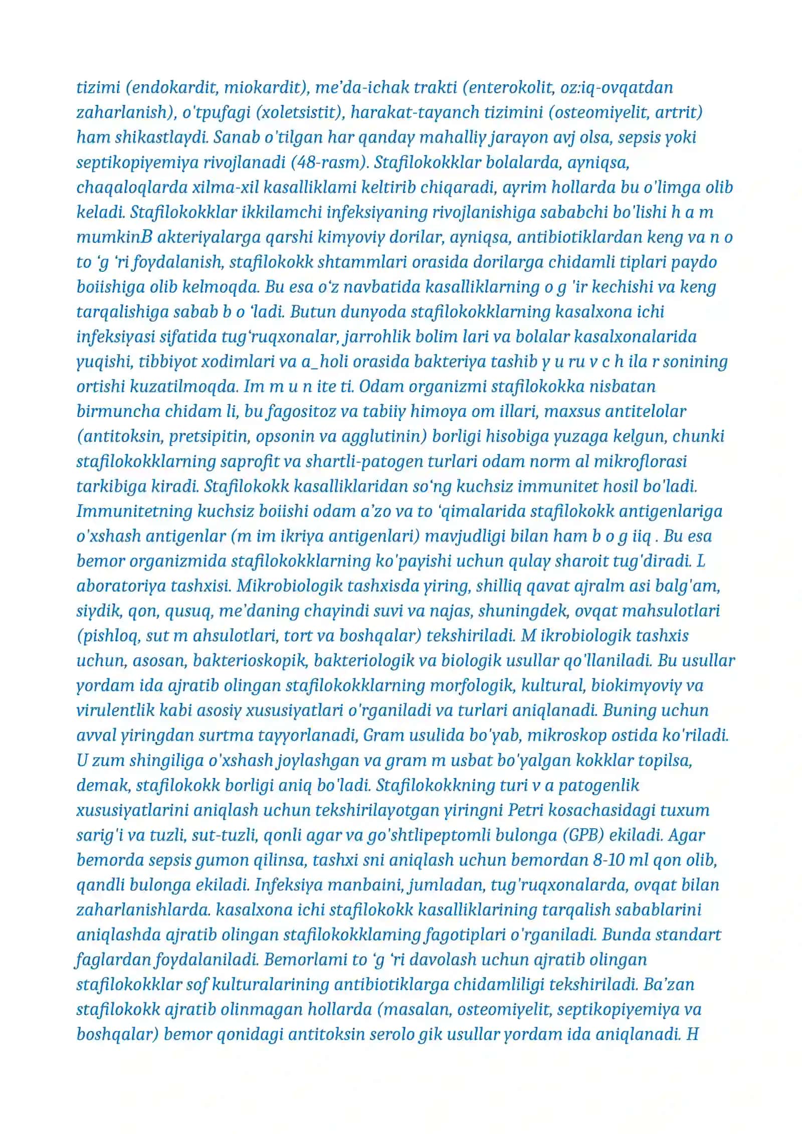 Yiringli –yallig’lanish kasalliklari keltirib chiqaruvchi mikroorganizmlar REFERATI 4