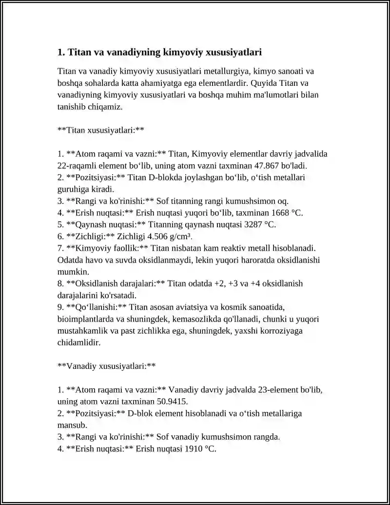TITAN VA VANADIY GEOKIMYOSI 4