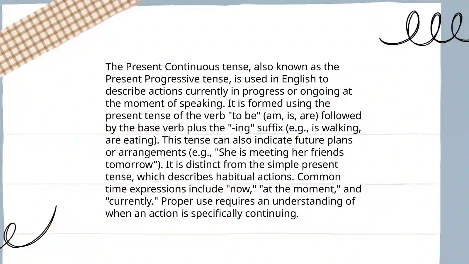 Tenses 4