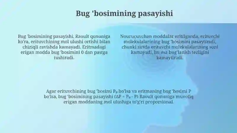 Eritmalarning kollegativ xossalari 4