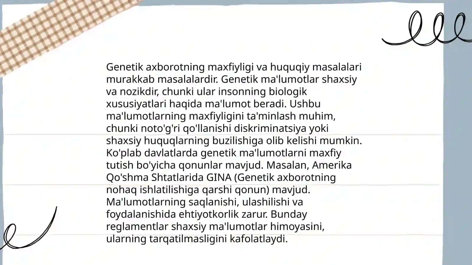 Gen-injenerlik texnalogiyalarni qo’llashning etik muammolari 4