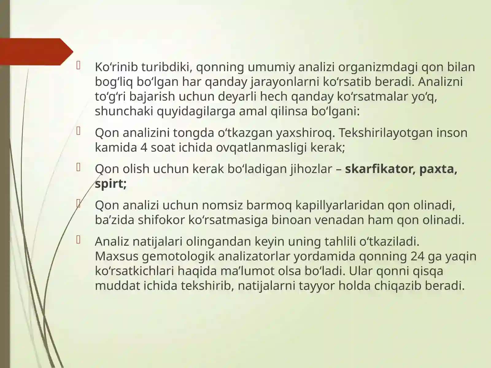 Umumiy  qon  analizi interpritatsiyasi 4