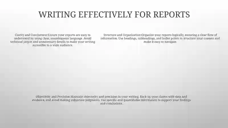 Making Reports 4