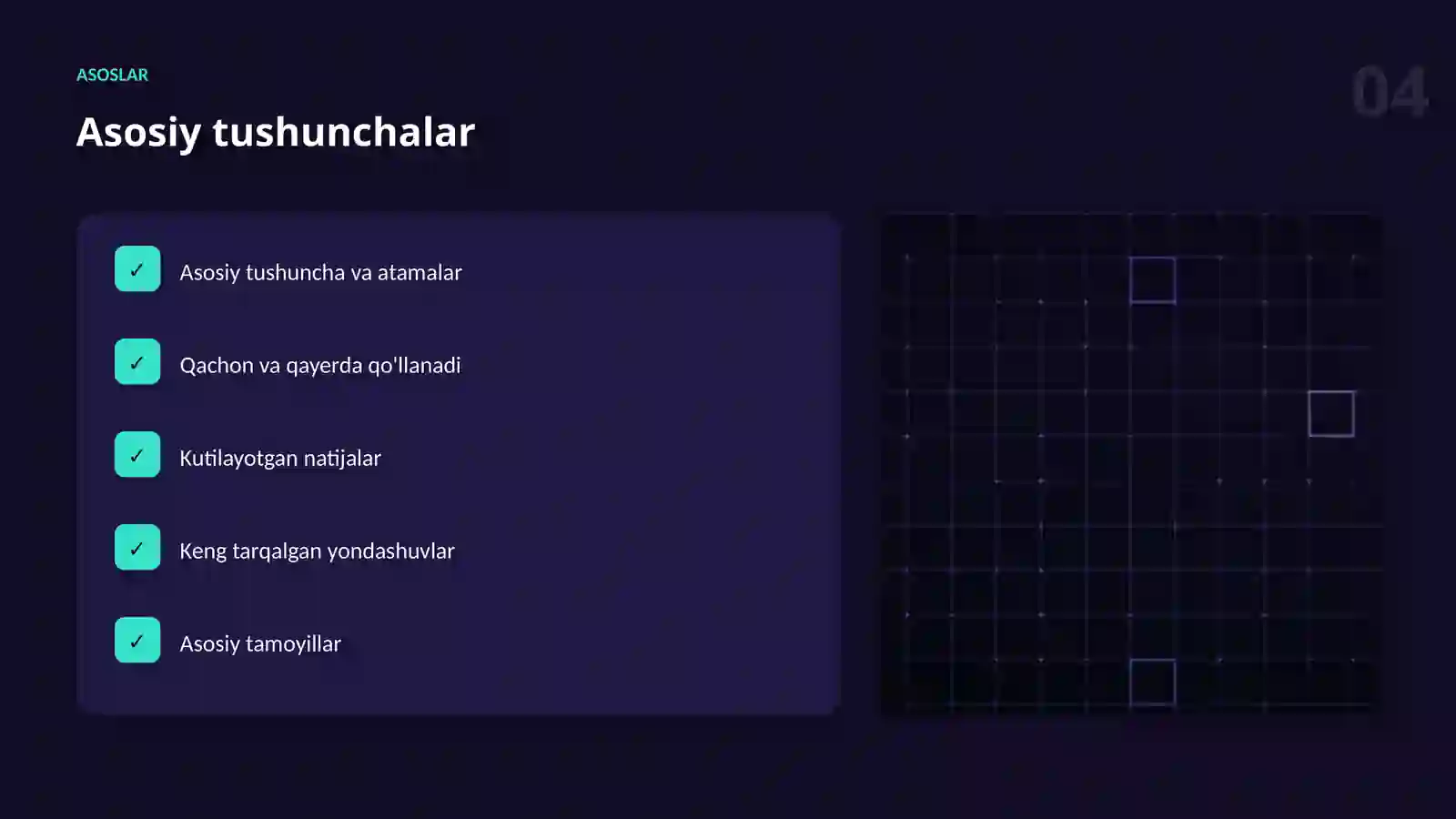 MODELLARNI BAHOLASH 4