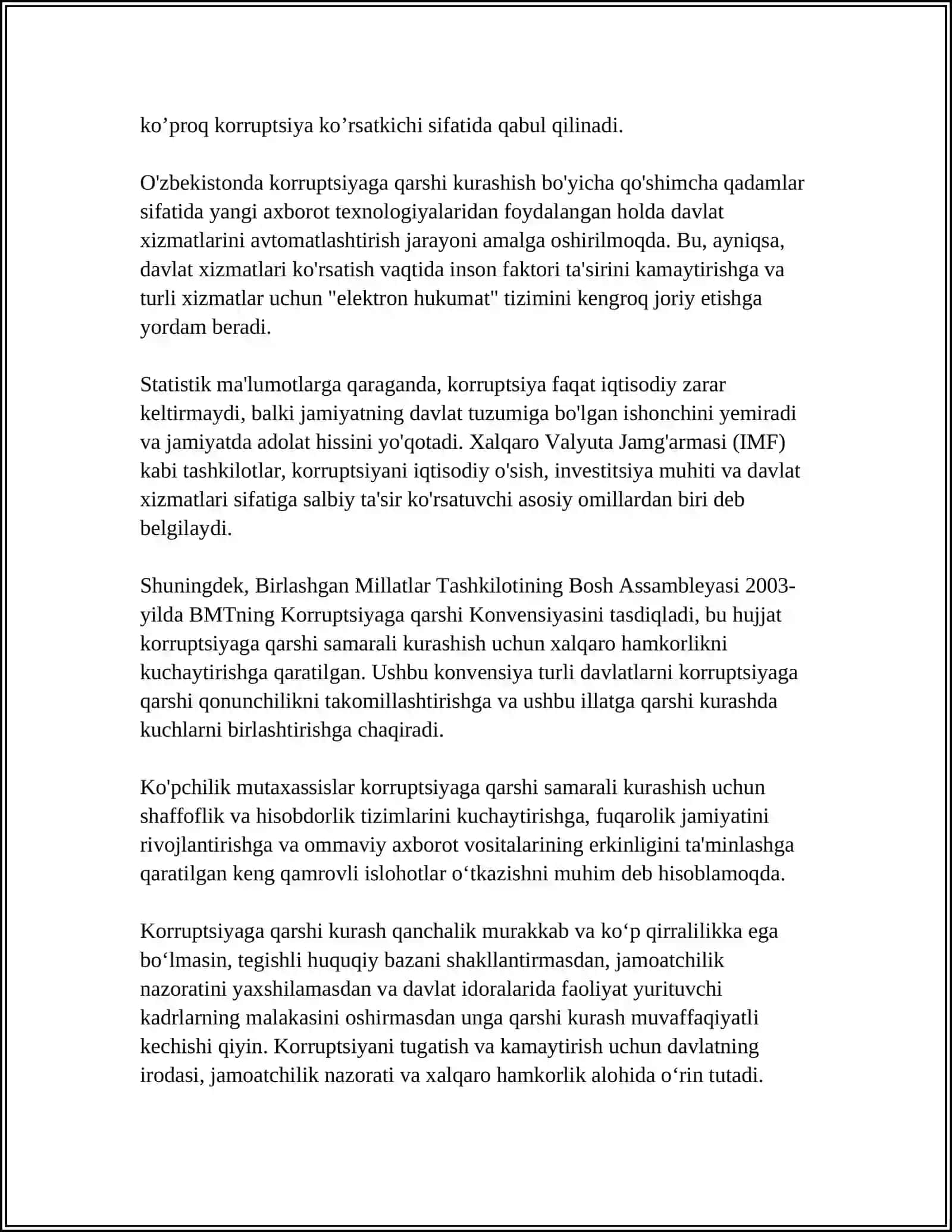 KORRUPSIYANING MOHIYATI VA UNING OQIBATLARI 4