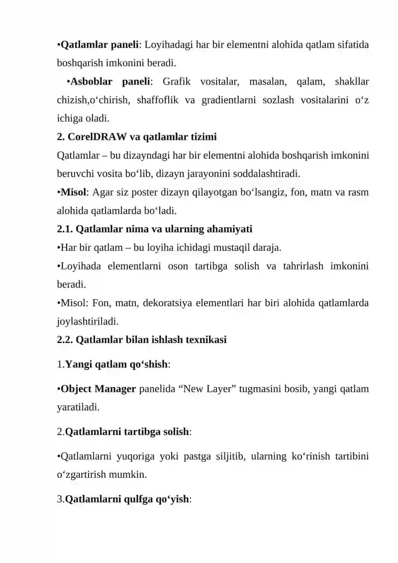 CorelDRAW dasturi 4