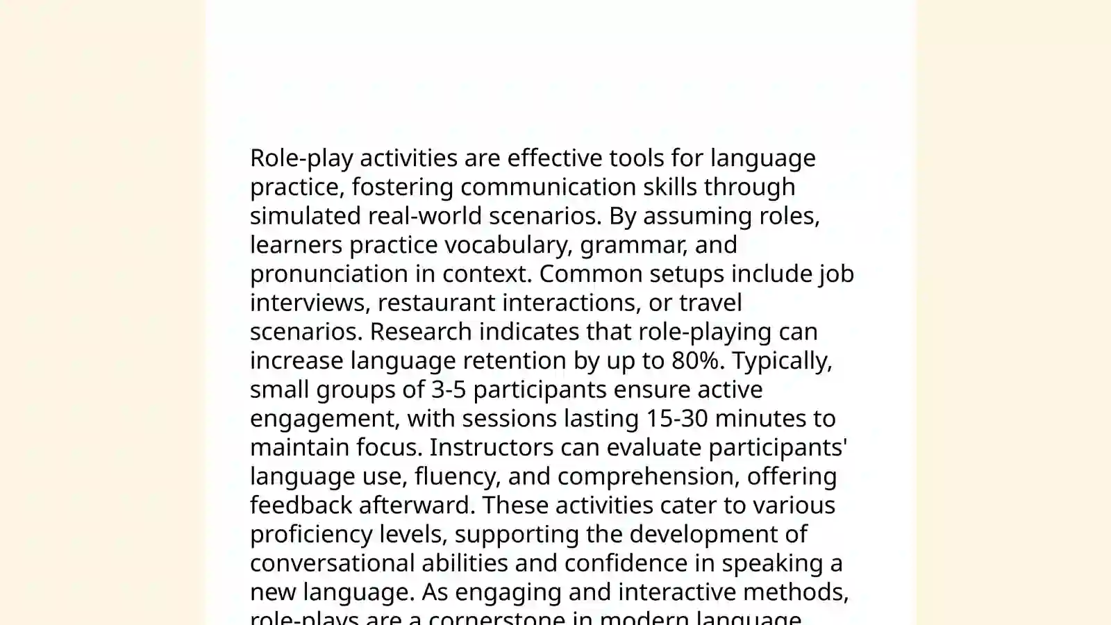 Using active and interactive methods in English language teaching and assessment 4