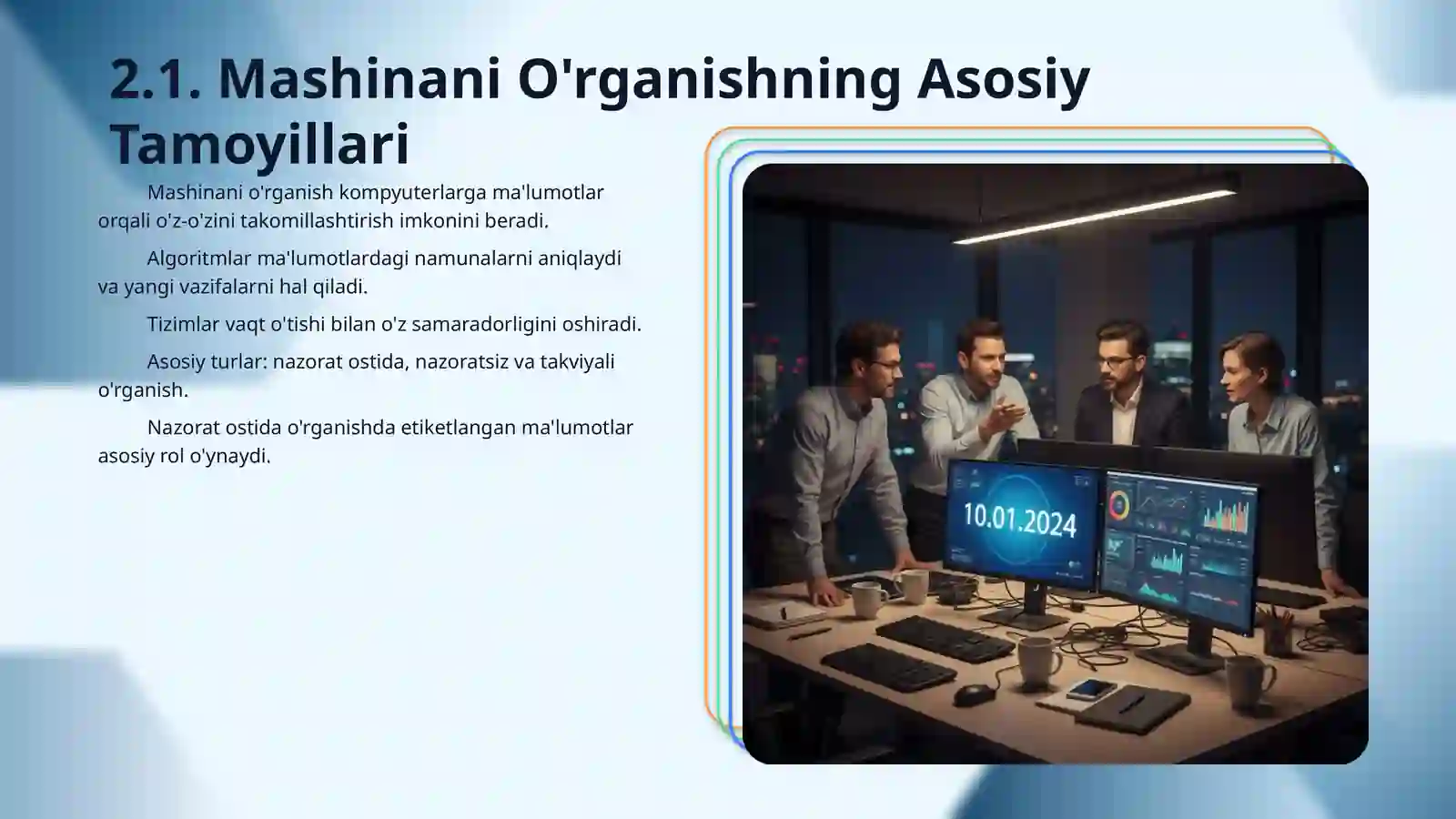 Sun'iy intelekt va machine learning texnalogiyalari 4