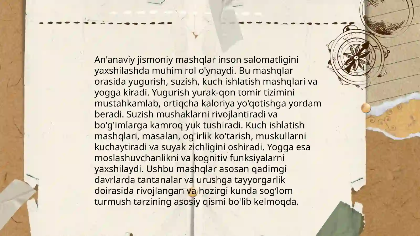 Jismoniy tarbiya va sport ta'limining paydo bo'lishi va rivojlanish bosqichlari 4