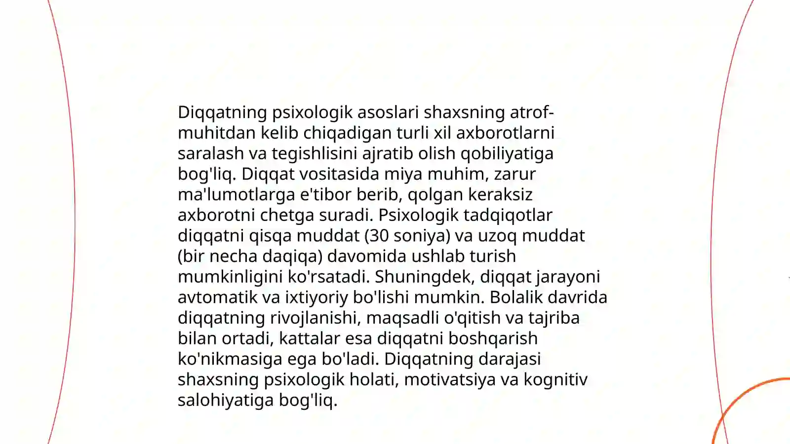Diqqat va sezgi 4