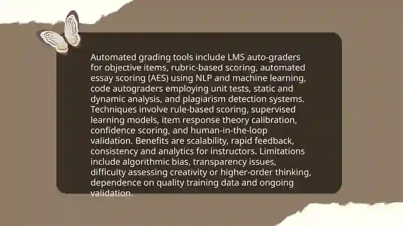 Online assessment using different tools and techniques in higher education 4