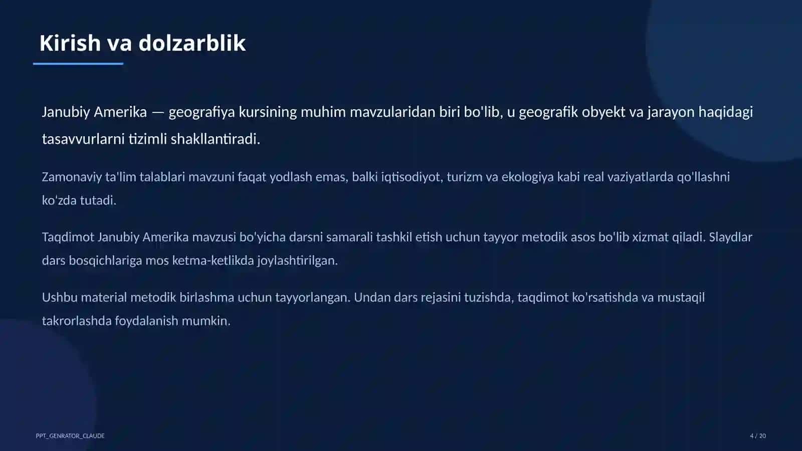 Janubiy Amerika (7-sinf) 4