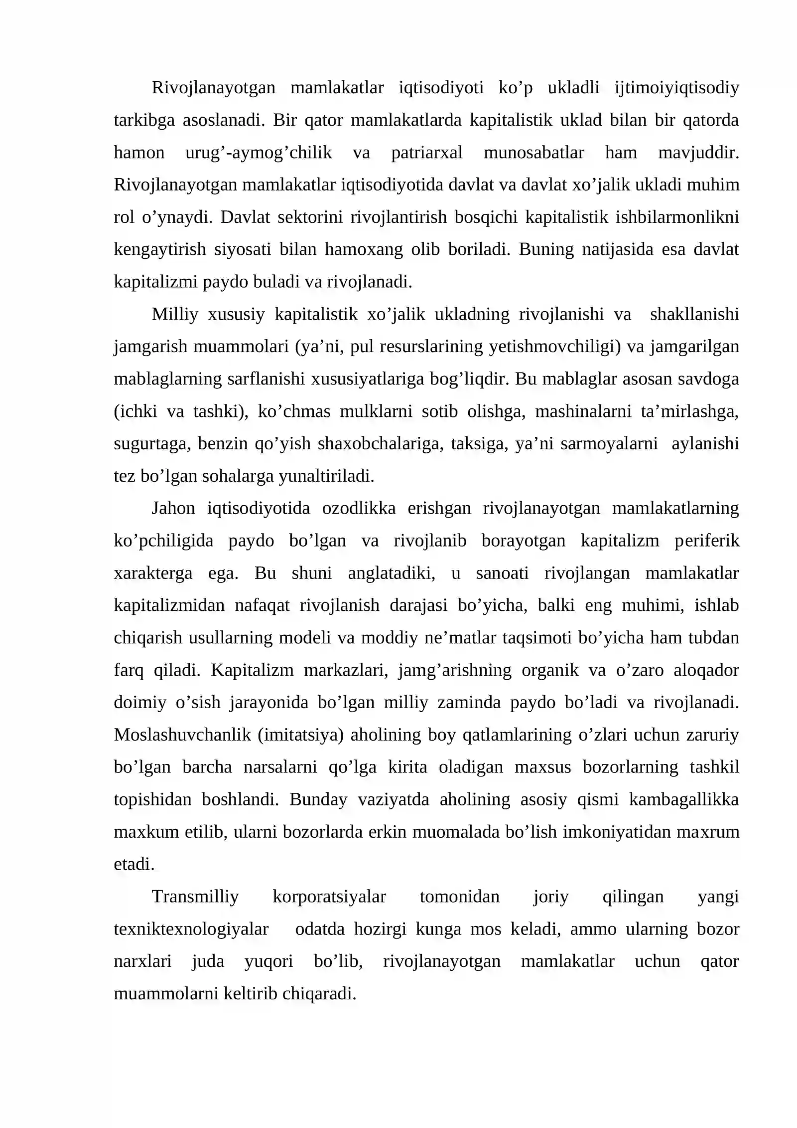 XALQARO KORPORATSIYaLAR XALQARO IQTISODIY MUNOSABATLAR SUB’EKTI SIFATIDA 4