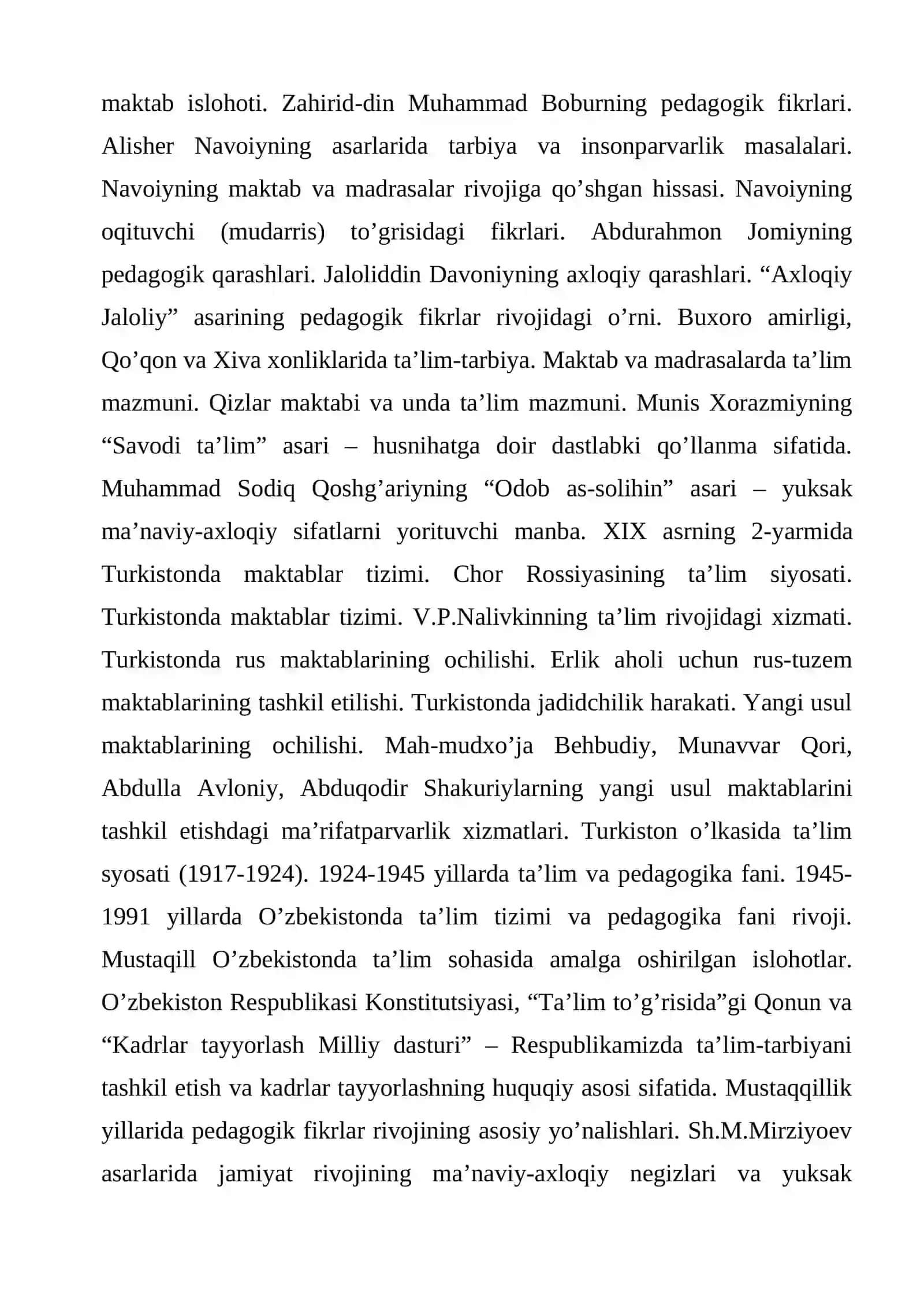 Muhammad Sodiq Qoshg’ariyning Pedagogik Qarashlari 4