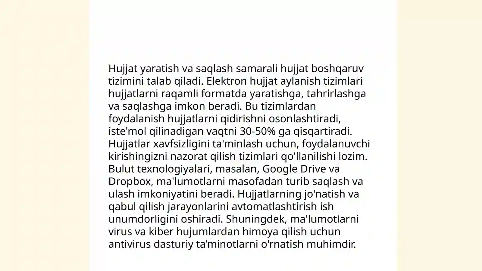 Microsoft Office Word 2016 bilan ishlash 4