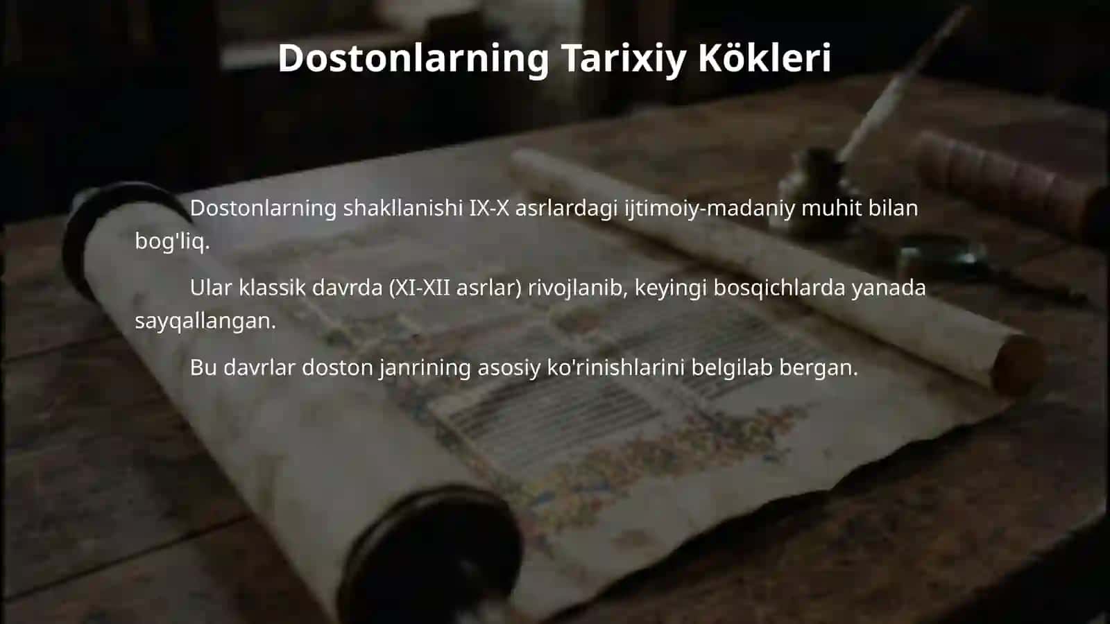 Romanik dostonlar 4