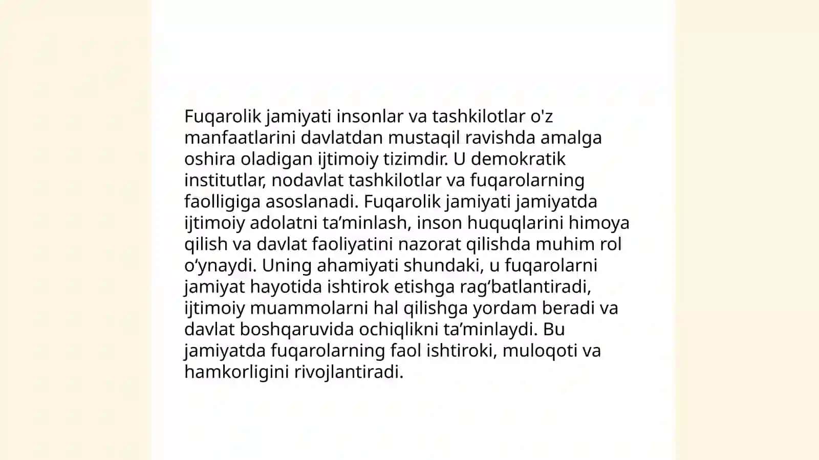 Siyosiy partiyalar va fuqarolik jamiyati institlarining rivojlanishi 4
