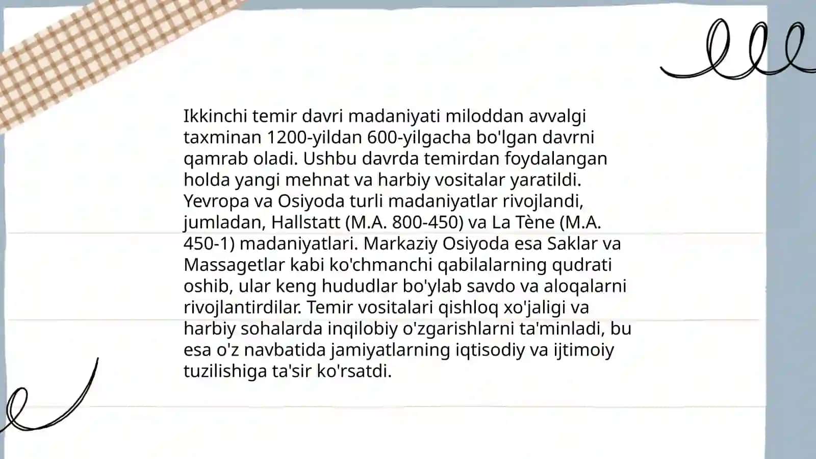 Oʻrta Osiyoning bronza va ilk temir davri koʻchmanchi chorvador xalqlari madaniyati 4