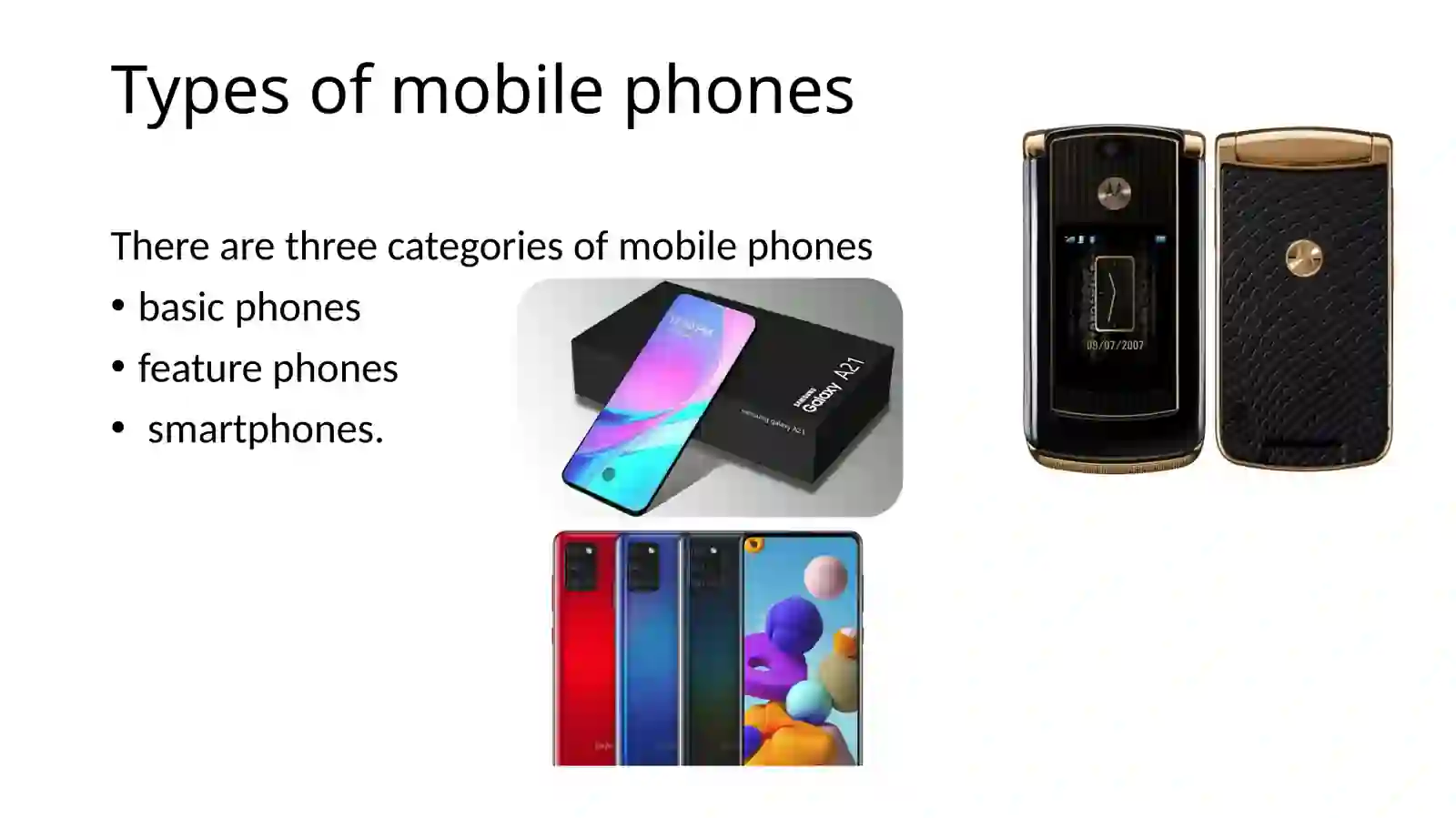 Mobile phones 4