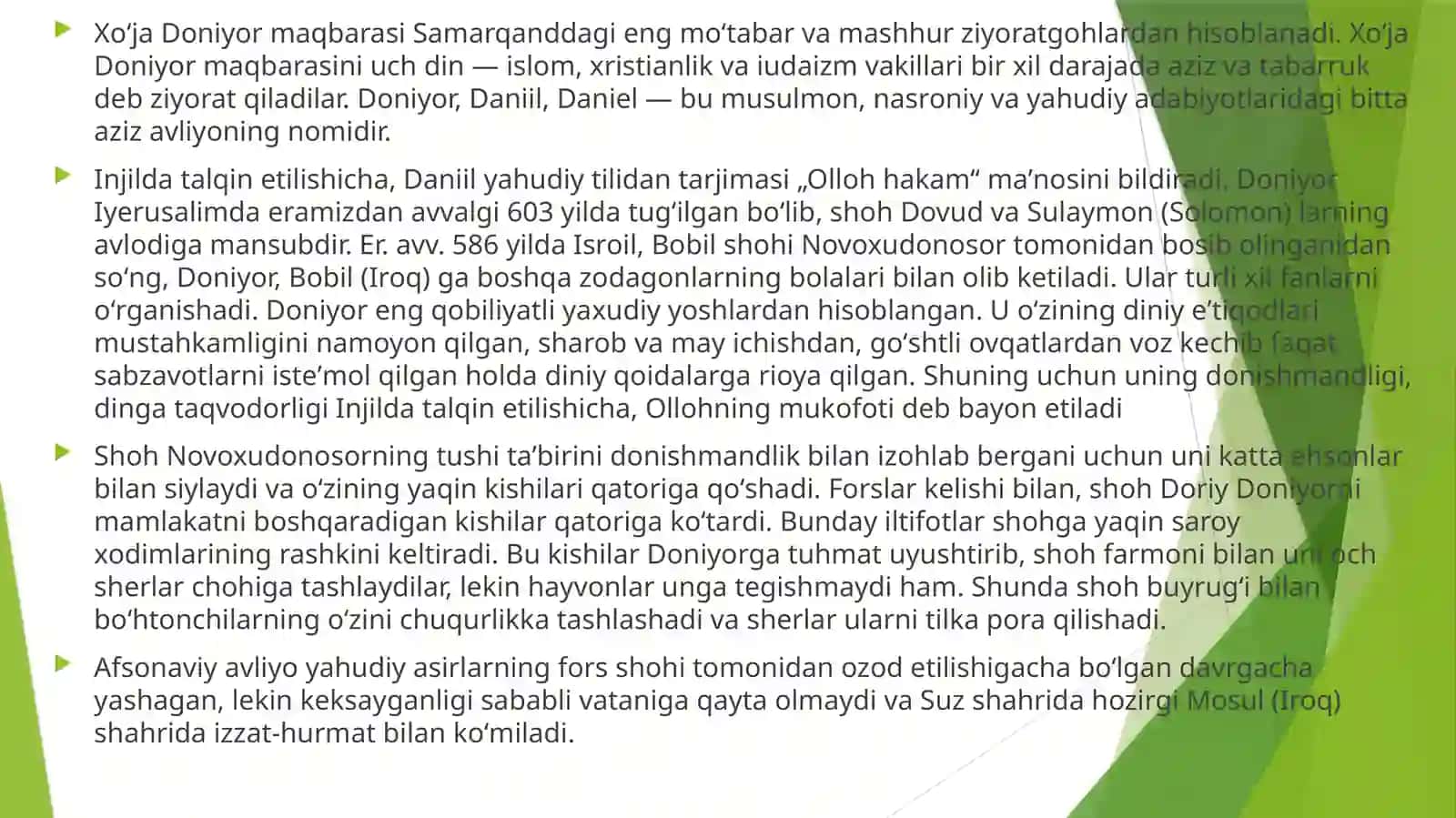 SAMARQANDDAGI AVLIYOLAR 4