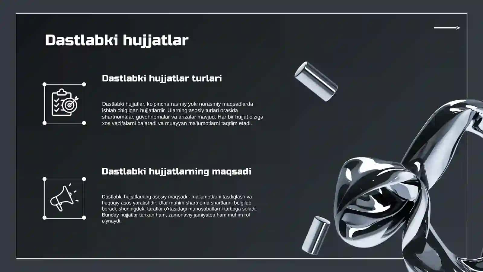 Hujjatlarning paydo bòlishi va tarixi 4