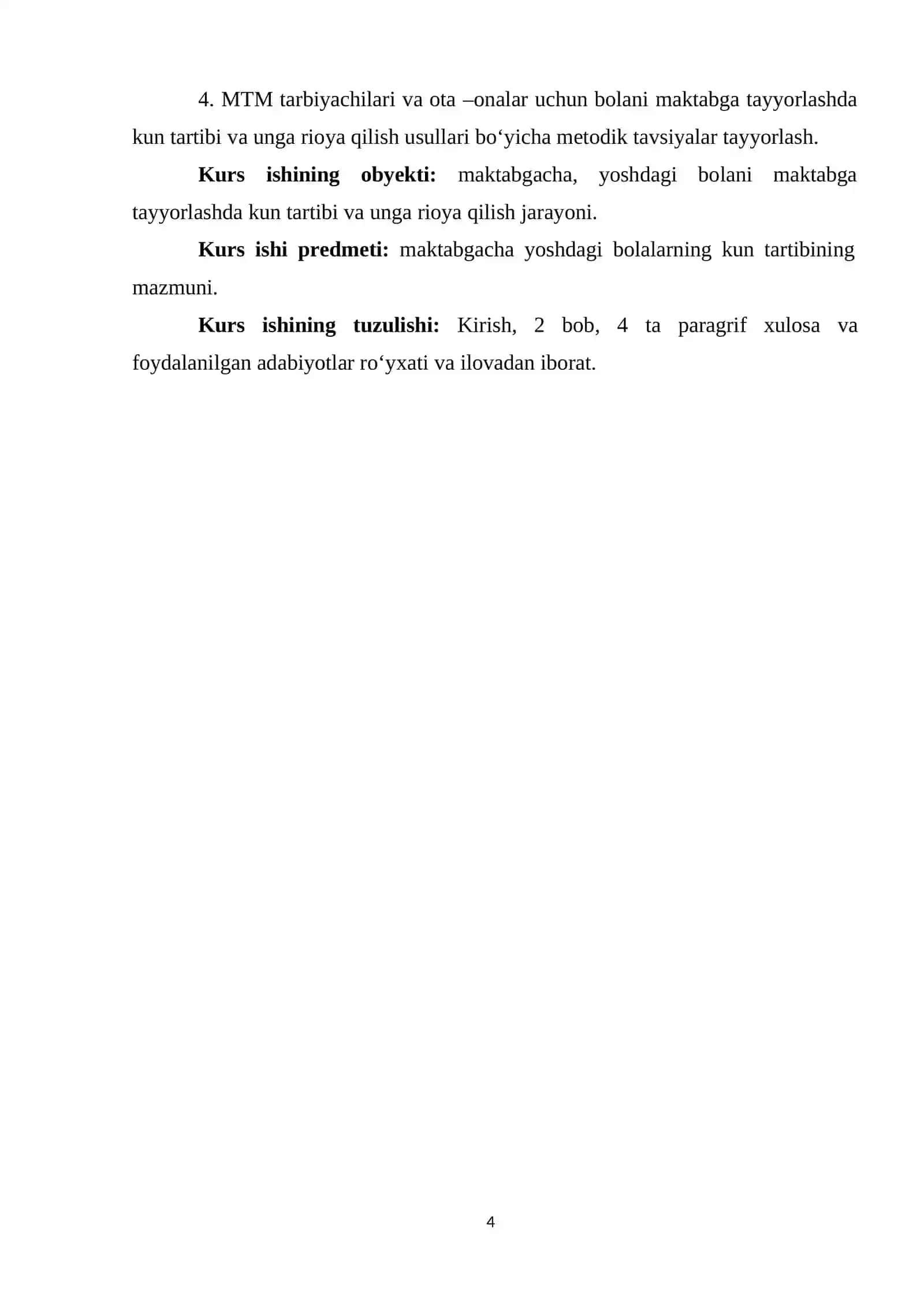 Bolalarni maktabga tayyorlashda kun tartibining o'rni 4