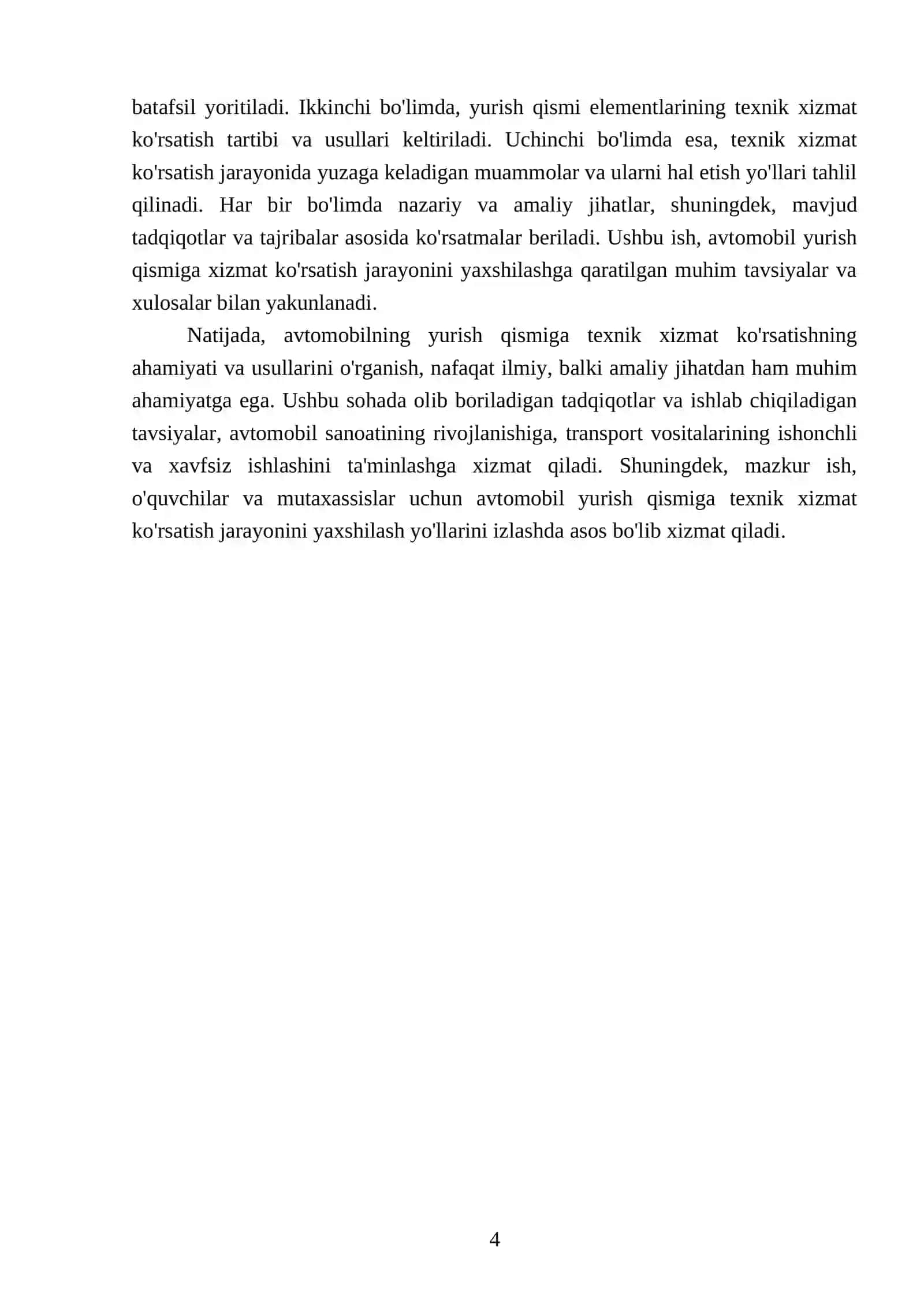 Avtomobilning yurish qismiga texnik hizmat korsatish 4