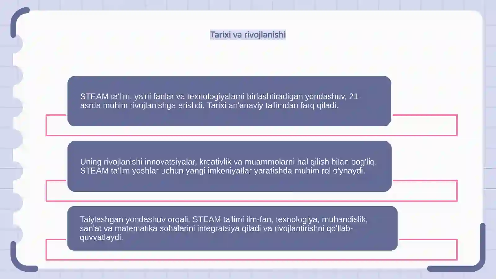 Steam ta'lim (steam education) 4