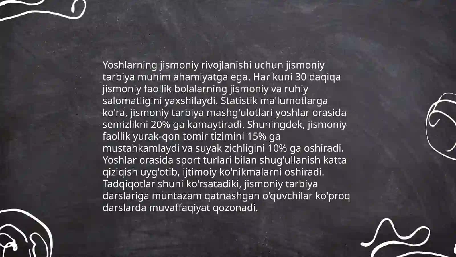 Jismoniy tarbiyaning yoshlar uchun ahmiyati 4