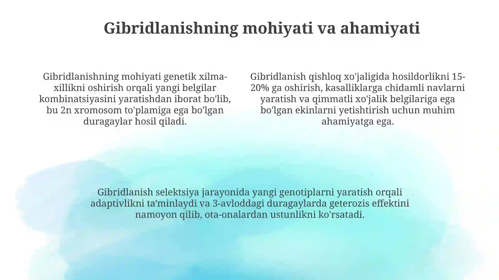 Gibridlanish va uning xillari 4