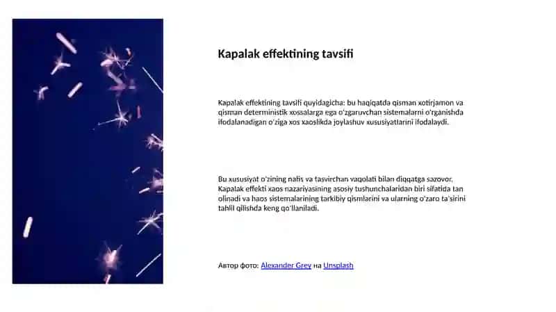 Xaos nazariyasi va 4