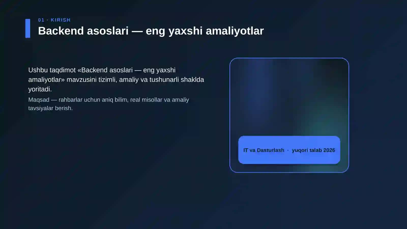 Backend asoslari 4