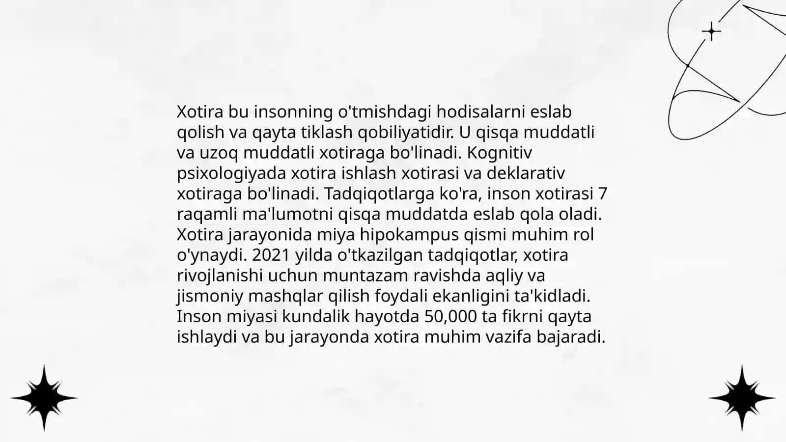 Umumiy pisiholgiya bilish jarayonlari 4