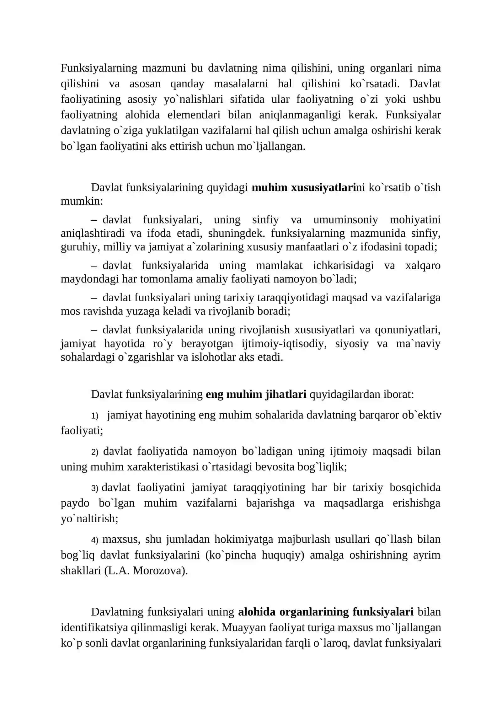 Davlat funksiyasi va vazifasining ozaro munosabati 4