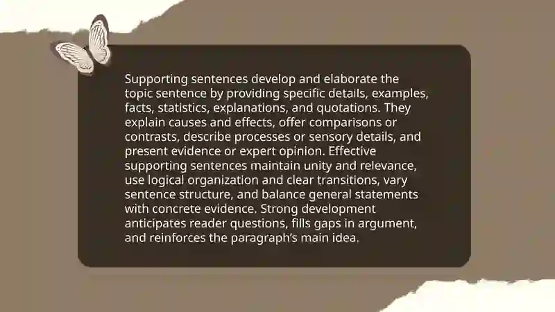Writing:Paragraph structure and unity 4