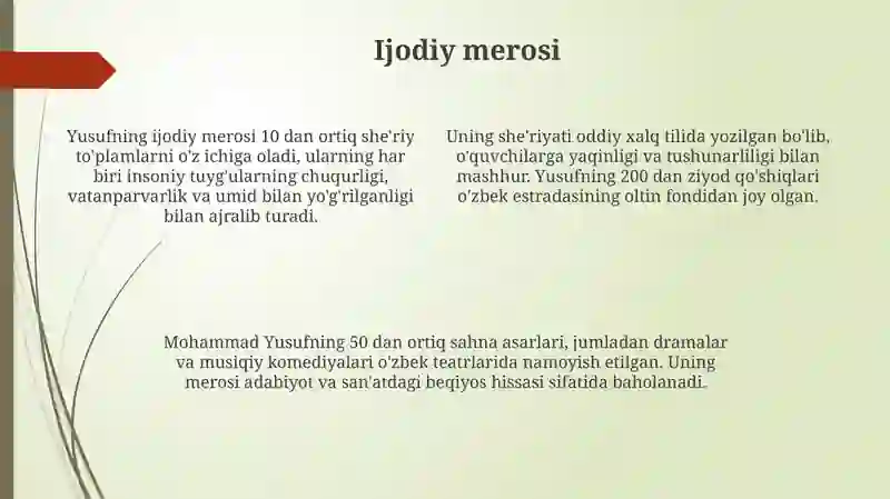 Hayoti va Ijodi 4