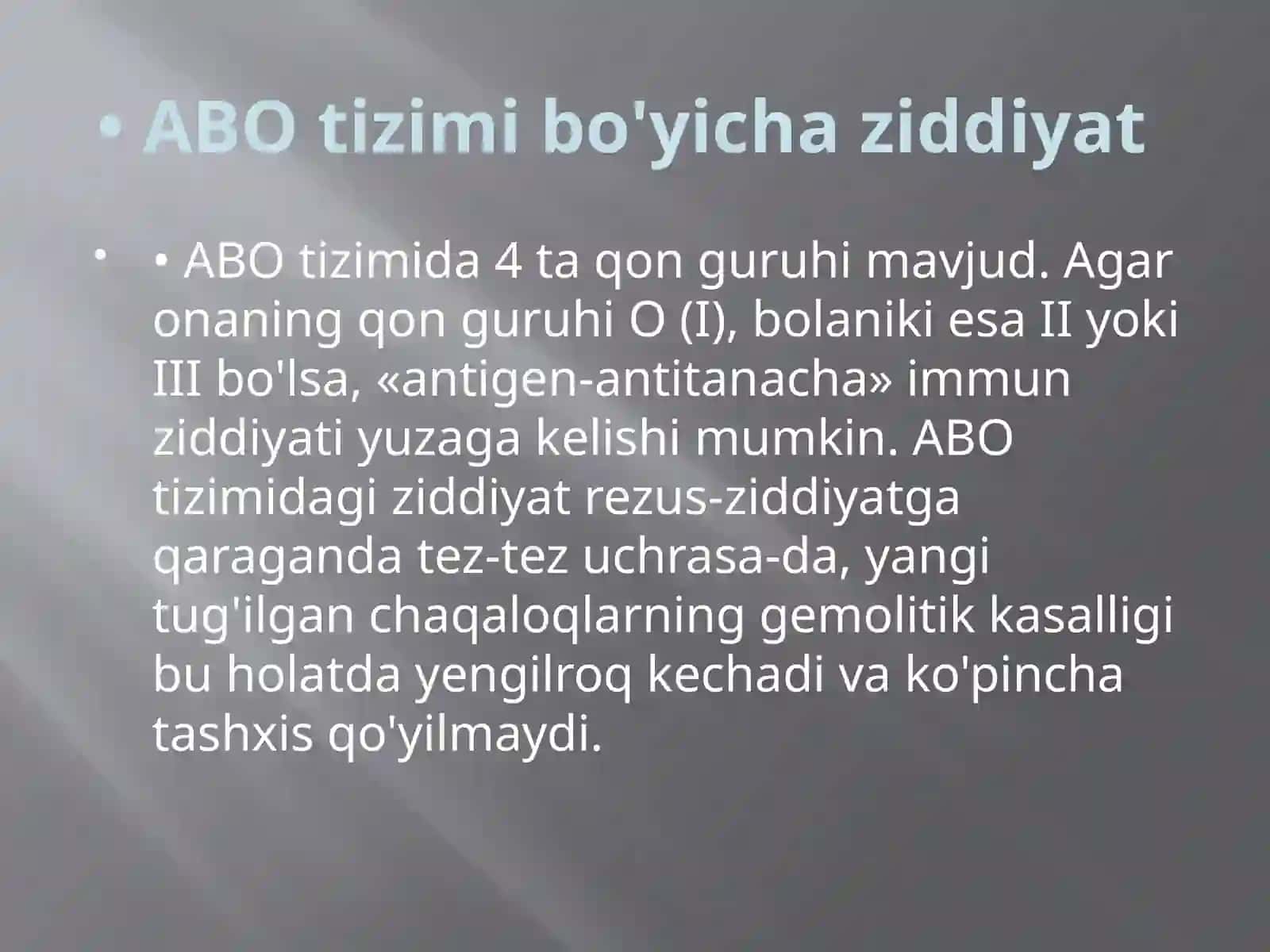 Chaqaloqlar gemolitik kasalligi 4
