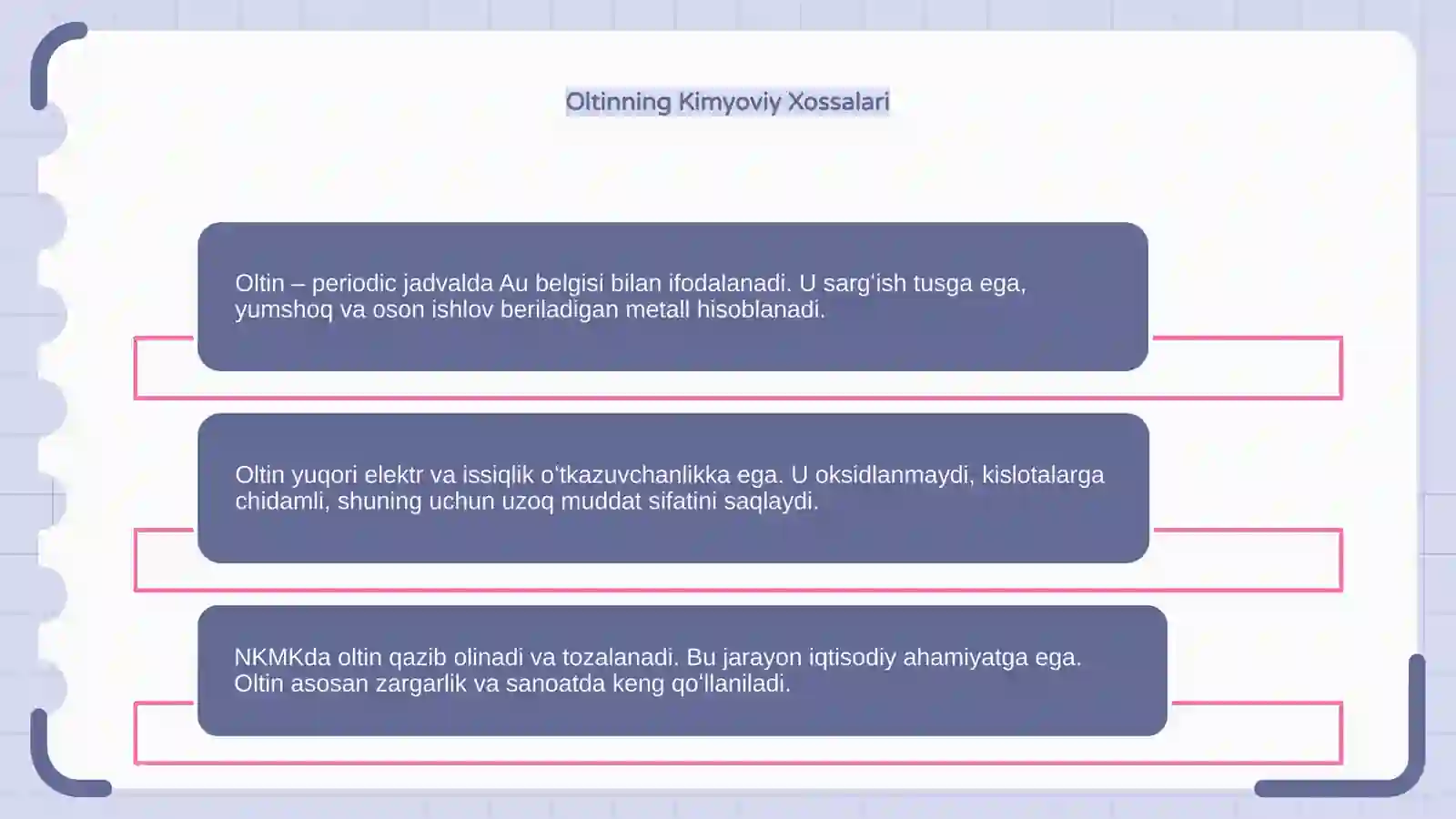 Oltin: Umumiy Tushuncha 4