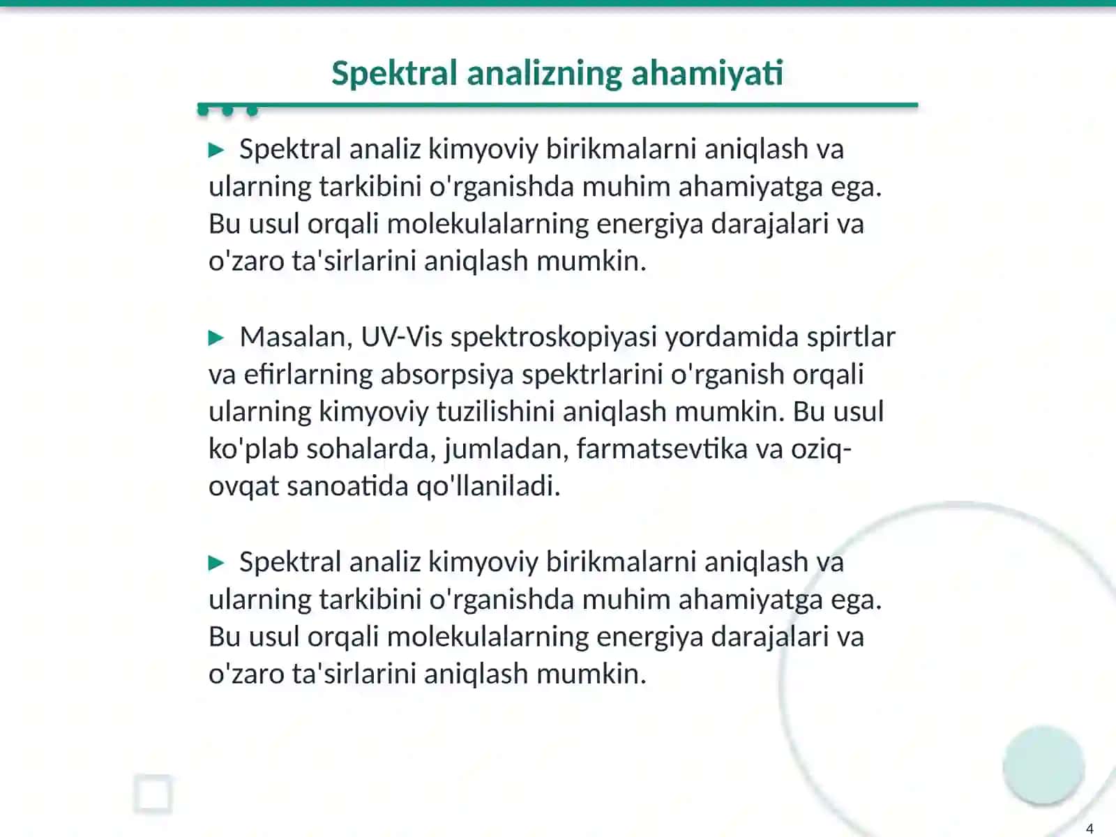 Spirtlar va oddiy efirlar IQ spektrlari 4