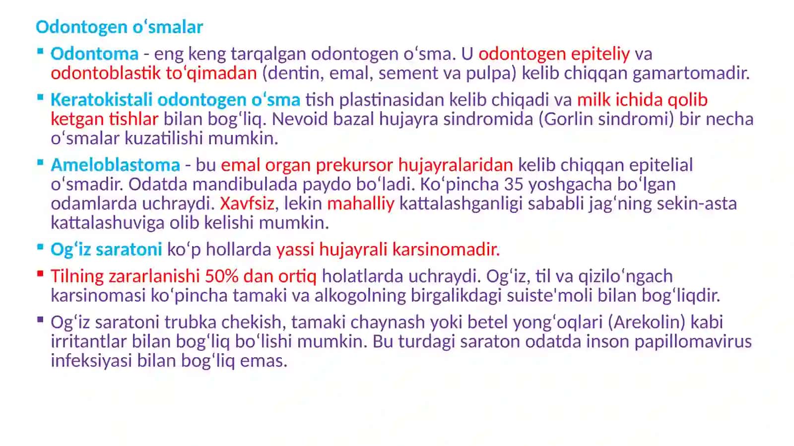 HAZM TIZIMI PATOLOGIYALAR 4