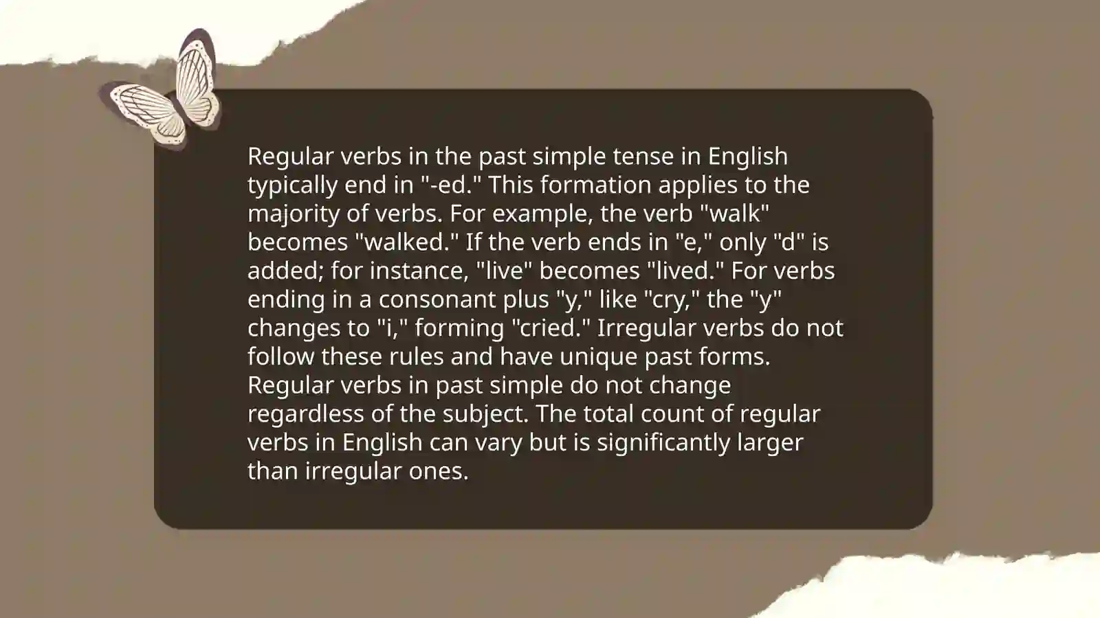 Past simple 4