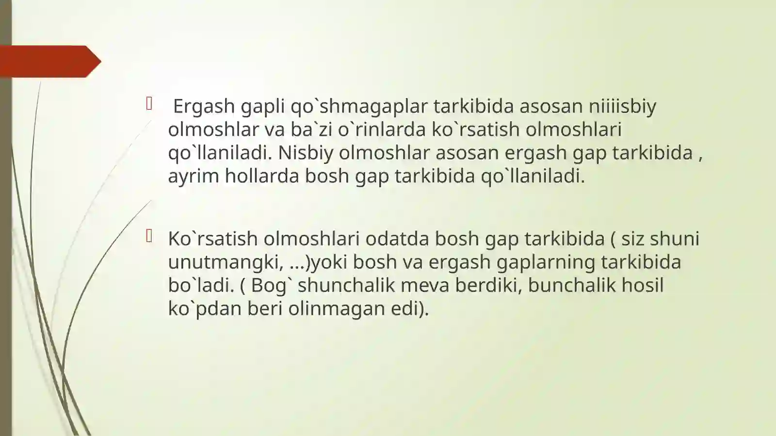 QOSHMA GAP QOLIPLARINING NUTQIY XUSUSIYATLARI 4