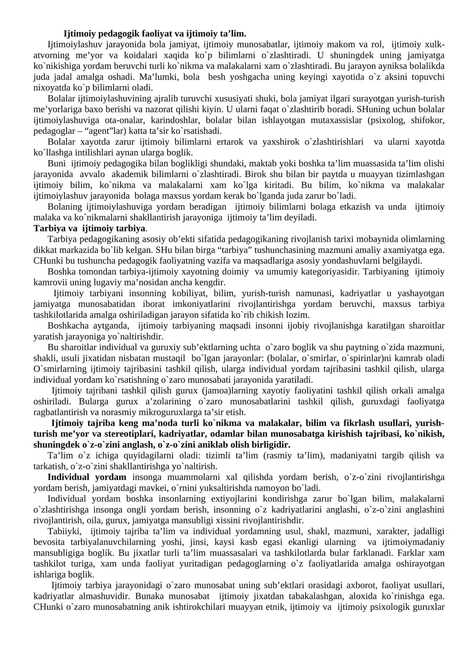 Ijtimoiy pedagogikaning asosiy kategoriyalari 4