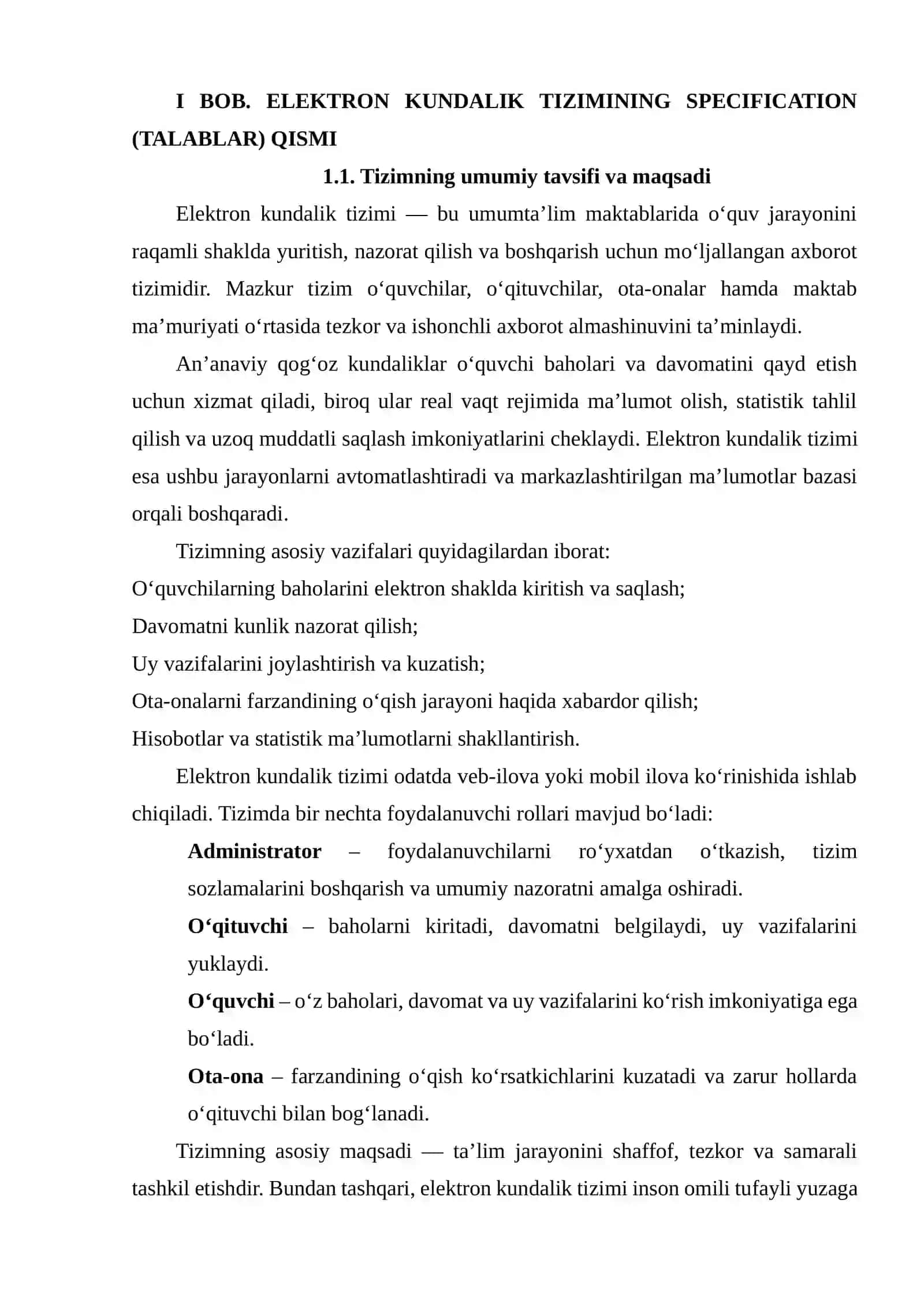 Maktab uchun elektron kundalik tizimi 4
